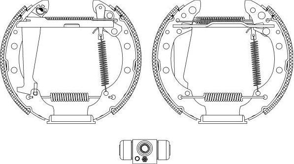 MINTEX MSP153 комплект тормозных колодок на VW POLO Variant (6KV5)