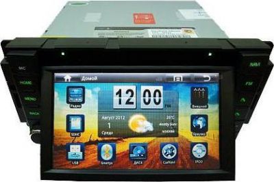 Navipilot DROID Dodge RAM Сдвижной дисплей 2009-2012