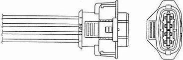 NGK 5656 лямбда-зонд на OPEL ZAFIRA A (F75_)