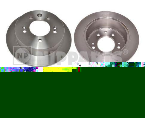 NIPParts N3310529 тормозной диск на HYUNDAI SONATA VI (YF)