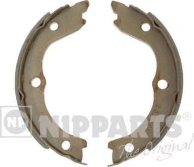 NIPParts N3501066 комплект тормозных колодок, стояночная тормозная с на NISSAN X-TRAIL (T31)