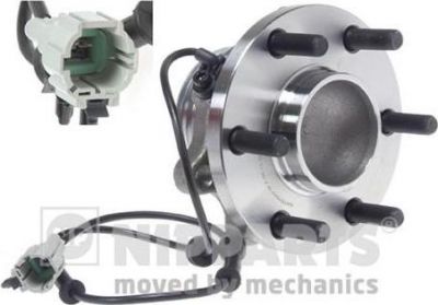 NIPParts N4701040 комплект подшипника ступицы колеса на NISSAN NAVARA (D40)