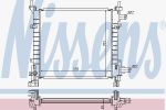 Nissens 620831 радиатор, охлаждение двигателя на FORD KA (RB_)