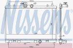 NISSENS NS68741 радиатор охлаждения! АКППNissan Juke 1.6i 10-11 (68741)