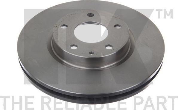 NK 203278 Диск тормозной MAZDA CX-5 11- передний вент. (K01133251B)