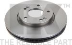NK 203423 Диск тормозной HYUNDAI TUCSON 06-/i30 09-/KIA CEED 06-/SPORTAGE 04- передний (517122C000)