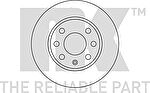 NK 203605 Диск тормозной OPEL ASTRA H 1.6 04-/CORSA 82-93/KADETT 79-91 передний не вент.