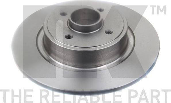 NK 203935 тормозной диск на RENAULT SCЙNIC I (JA0/1_)