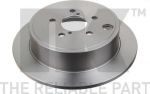 NK 204418 Диск тормозной SUBARU FORESTER 05-/IMPREZA 08-/LEGACY 07-/OUTBACK 08- задний