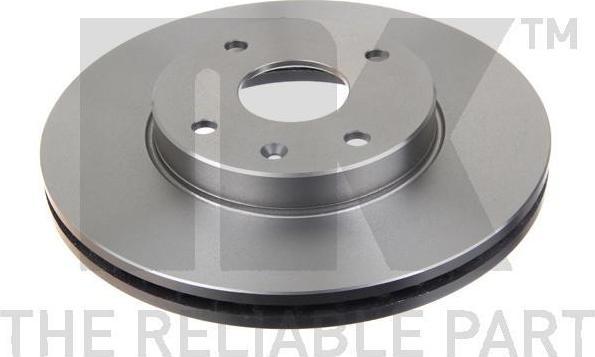 NK 205018 Диск тормозной CHEVROLET EPICA 2.0-2.5 05- передний вент.D=278мм