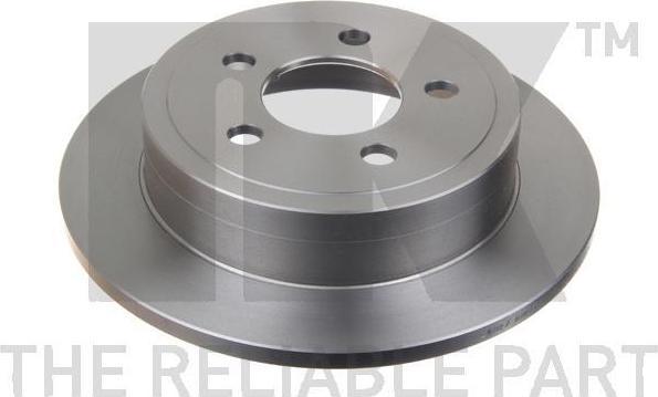 NK 209327 тормозной диск на JEEP CHEROKEE (KJ)