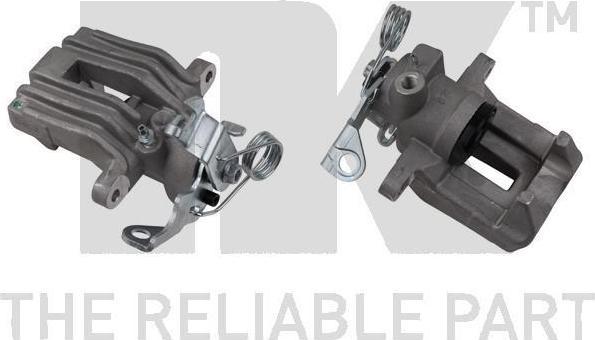 NK 2147152 Суппорт тормозной AUDI A4/A6/VW PASSAT/SKODA SUPERB 1.6-3.7 95-05 зад.прав. (8E0615424)