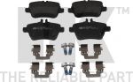 NK 223370 комплект тормозных колодок, дисковый тормоз на MERCEDES-BENZ SLC (R172)