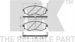 NK 223406 комплект тормозных колодок, дисковый тормоз на HYUNDAI COUPE (RD)