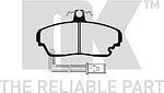 NK 224002 комплект тормозных колодок, дисковый тормоз на ROVER 800 (XS)