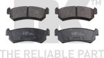 NK 225009 комплект тормозных колодок, дисковый тормоз на CHEVROLET EPICA (KL1_)