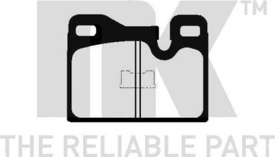 NK 225604 комплект тормозных колодок, дисковый тормоз на PORSCHE 928