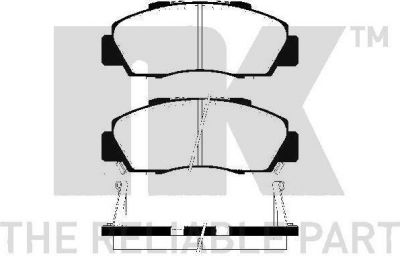 NK 229981 комплект тормозных колодок, дисковый тормоз на ROVER 600 (RH)
