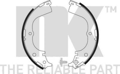 NK 2745557 комплект тормозных колодок на TOYOTA HILUX II пикап (LN8_, RN5_, LN6_, YN6_, YN5_, LN5_, RN6_)