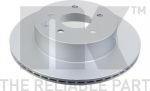 NK 312261 тормозной диск на NISSAN QASHQAI / QASHQAI +2 (J10, JJ10)