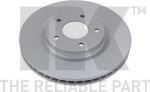 NK 312272 тормозной диск на NISSAN QASHQAI / QASHQAI +2 (J10, JJ10)