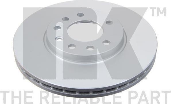 NK 313630 Диск тормозной передний «алюминизированный» / OPEL Astra-G/H,Zafira,Corsa C (24x280mm)