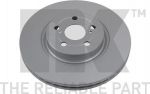 NK 314591 тормозной диск на TOYOTA AVENSIS (T25_)