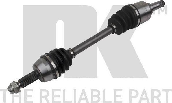 NK 502551 приводной вал на FORD KA (RB_)