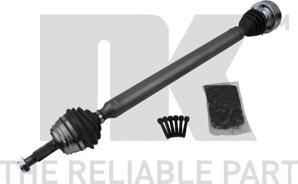NK 5047106 приводной вал на VW GOLF III (1H1)