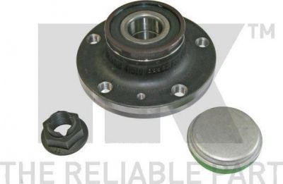 NK 763628 комплект подшипника ступицы колеса на OPEL CORSA D