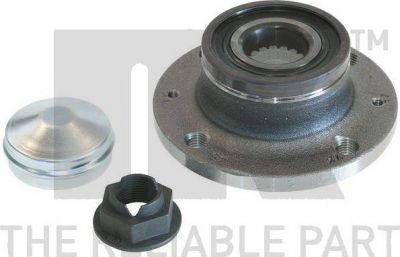 NK 763629 комплект подшипника ступицы колеса на OPEL CORSA D
