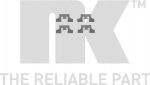 NK 7912647 комплектующие, колодки дискового тормоза на JAGUAR XJ (N3_, X350, X358)