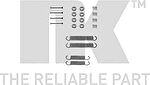 NK 7923601 комплектующие, тормозная колодка на LADA NIVA (2121)