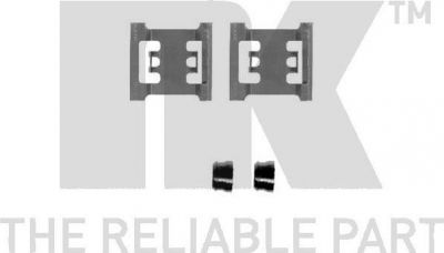 NK 7925145 комплектующие, колодки дискового тормоза на FORD TRANSIT c бортовой платформой/ходовая часть (E_ _)