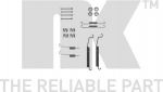NK 7937830 комплектующие, тормозная колодка на RENAULT TWINGO II (CN0_)