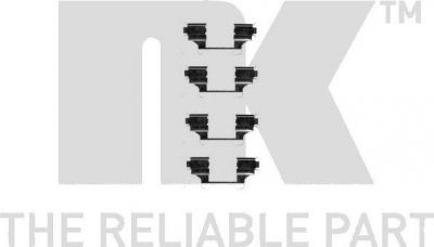 NK 7999656 комплектующие, колодки дискового тормоза на PEUGEOT 407 SW (6E_)
