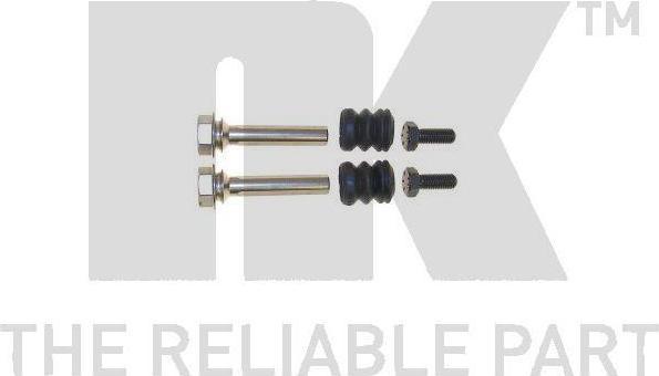 NK 8999008 Ремкомплект суппорта AUDI/CITROEN/RENAULT/PEUGEOT (скобы,направл.c пыльн.)