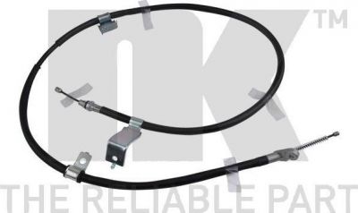 NK 9022133 Трос ручного тормоза NISSAN QASHQAI 07-13 задний левый(5мест)