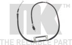 NK 903512 трос, стояночная тормозная система на KIA SHUMA II (FB)