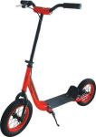 NOVATRACK Novatrack 12STAMP №2 Самокат внедорожный 2-х колесный 12 до 100кг с тормозами рама сталь оранжевый (12STAMPN2OR7)