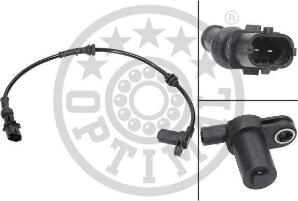 Optimal 06-S038 датчик, частота вращения колеса на OPEL MERIVA