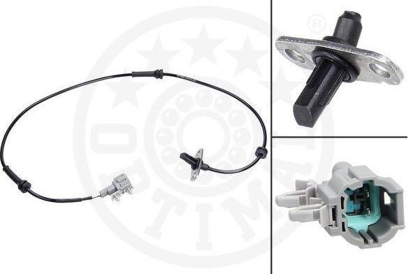 Optimal 06-S402 датчик, частота вращения колеса на NISSAN NAVARA (D40)