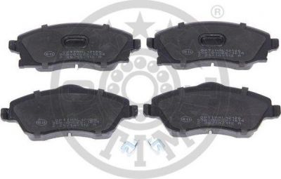 OPTIMAL Колодки тормозные перед. Opel Corsa/Tigra/Meriva 1,2-1,8L 01=> 1605081/1605092/1605964/1605974 (573011, 12126)