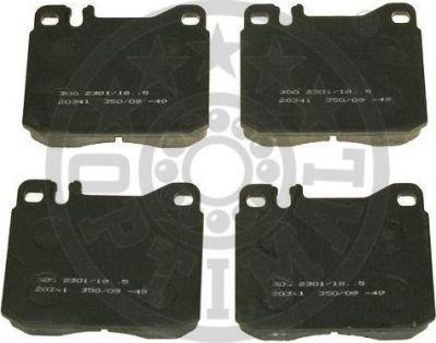 Optimal 2301/18,5 комплект тормозных колодок, дисковый тормоз на MERCEDES-BENZ S-CLASS (W126)