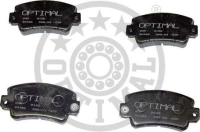 Optimal 8122 комплект тормозных колодок, дисковый тормоз на RENAULT 20 (127_)