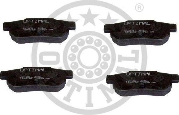 Optimal 9462 комплект тормозных колодок, дисковый тормоз на HONDA ACCORD III (CA)