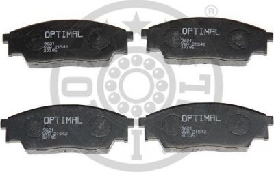 Optimal 9621 комплект тормозных колодок, дисковый тормоз на SUBARU REX III