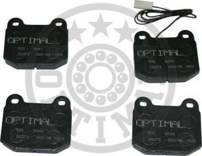 Optimal 9844 комплект тормозных колодок, дисковый тормоз на ALFA ROMEO 75 (162B)