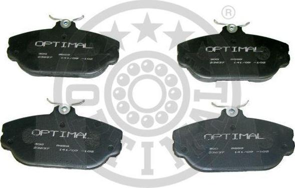 Optimal 9889 комплект тормозных колодок, дисковый тормоз на FORD USA TAURUS (P5_)