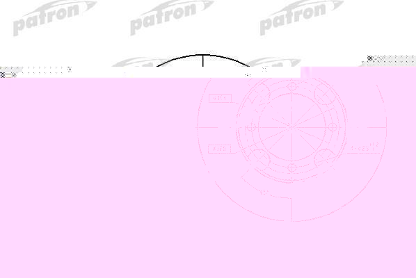 PATRON Диск тормозной передн HYUNDAI: LANTRA I 90-95, LANTRA II 96-00, LANTRA II Wagon 97- (PBD4157)